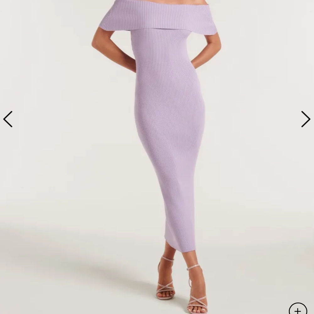 Ever New Off Shoulder Midi Dress